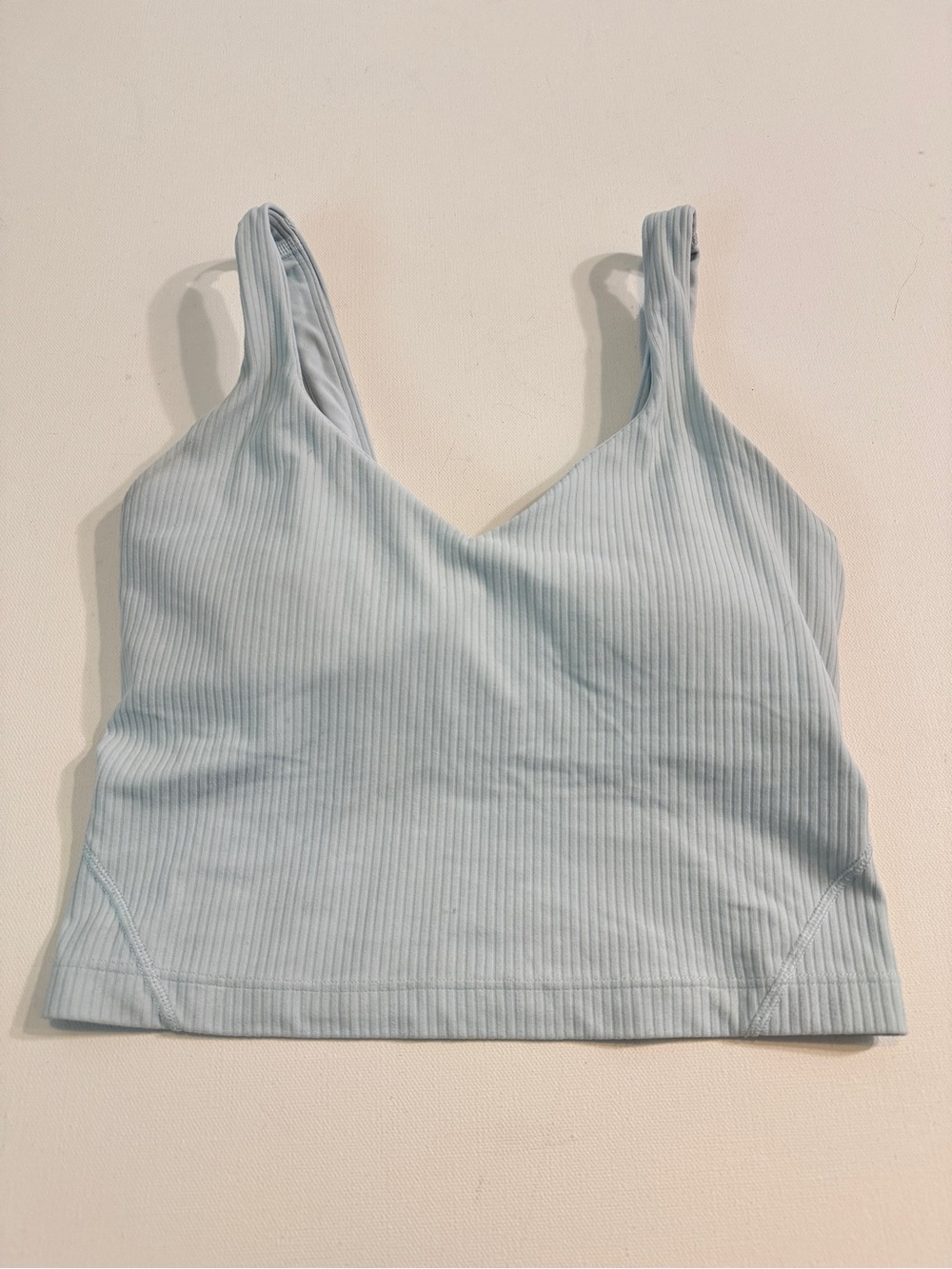 lululemon Align™ Ribbed Tank Top Light Blue Size 2